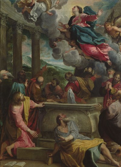 The Assumption of the Virgin, c.1590 by Annibale Carracci